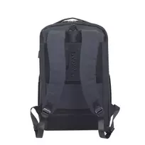 17 3 kuprine kompiuteriui - RIVACASE BISCAYNE 17.3" nešiojamo kompiuterio kuprinė, juoda (Black) - 2 nuotrauka