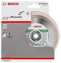 pjovimo diskai 115 - Deimantinis pjovimo diskas Bosch PROFESSIONAL FOR CERAMIC; 115 mm - 5 nuotrauka