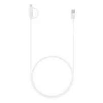 samsung usb adapteris - SAMSUNG DG930DWEG microUSB -Type-C baltas - 4 nuotrauka