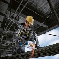 bosch pakrovejas - Akumuliatorinis kampinis šlifuoklis Bosch Professional GWS, 18 V, be akumuliatoriaus ir įkroviklio - 2 nuotrauka