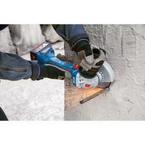 bosch pakrovejas - Akumuliatorinis kampinis šlifuoklis Bosch Professional GWS, 18 V, be akumuliatoriaus ir įkroviklio - 4 nuotrauka