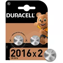 sausi akumuliatoriai -  DURACELL CR2016, 2vnt., litis, 3V - 4 nuotrauka