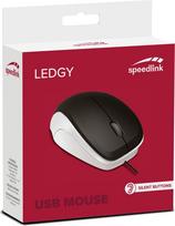 balta pelyte - SpeedLink Ledgy Silent Black/ White - 2 nuotrauka