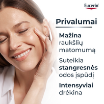 spf 50 - EUCERIN dieninis veido kremas sausai odai su hialuronu HYALURON FILLER, 50 ml - 5 nuotrauka