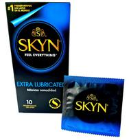 skyn prezervatyvai - LIFESTYLES SKYN Extra Lube N10 - 2 nuotrauka