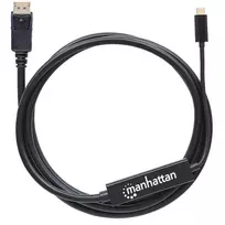 type c monitoriaus - Manhattan Monitor Cable USB-C / DisplayPort 2m - 2 nuotrauka
