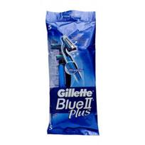 gillette vienkartiniai blue ii - Vienkartiniai skustuvai GILLETTE Blue II Plus,5vnt - 2 nuotrauka
