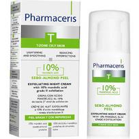 pharmaceris kremas - PHARMACERIS T SEBO-ALMOND PEEL naktinis veido kremas-pilingas, 50 ml - 2 nuotrauka