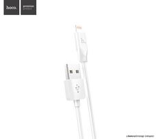 apple laidas lightning - Hoco Premium Rapid USB To Apple Lightning Cable 1m White - 6 nuotrauka