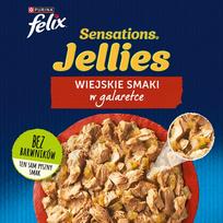 felix - Šlapias kačių maistas Felix Sensations Cat food Adult, 2.04 kg - 3 nuotrauka