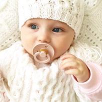 bibs 2 dydis - Natūralios gumos čiulptukas BIBS Vanilla/Blush - 7 nuotrauka