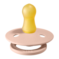 bibs 2 dydis - Natūralios gumos čiulptukas BIBS Vanilla/Blush - 10 nuotrauka