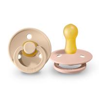 bibs 2 dydis - Natūralios gumos čiulptukas BIBS Vanilla/Blush - 12 nuotrauka