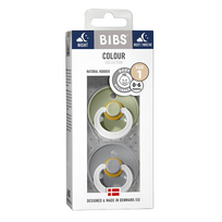 bibis - Natūralios gumos čiulptukas BIBS Sage Night/Cloud Night - 2 nuotrauka