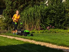 zoliapjove greenworks akumuliatorine - Greenworks GD40LM46SP - 2506807 - 2 nuotrauka