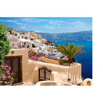 puzzle 2000 - Castorland Puzzle Santorini Greece 2000pcs - 2 nuotrauka
