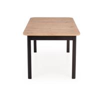 isskleidziamas stalas 90 - Florian, juodas/ąžuolo, 1600 - 2280 mm x 900 mm x 780 mm - 3 nuotrauka