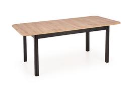 isskleidziamas stalas 90 - Florian, juodas/ąžuolo, 1600 - 2280 mm x 900 mm x 780 mm - 4 nuotrauka