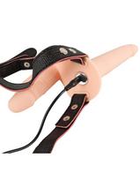 straponas - Strap-On Duo vibruojantis dvigubas straponas - 5 nuotrauka