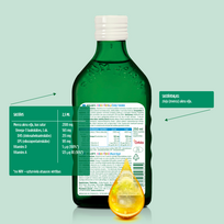 zuvis - MOLLER'S žuvų taukai BABY, 250 ml - 2 nuotrauka