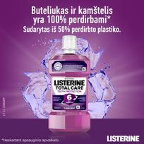 listerine burnos - Listerine Total Care Clean Mint burnos skalavimo skystis - 500 ml. - 2 nuotrauka