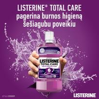 listerine burnos - Listerine Total Care Clean Mint burnos skalavimo skystis - 500 ml. - 4 nuotrauka