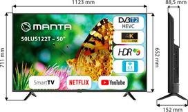 h 265 hevc - Manta 50LUS122T - 6 nuotrauka