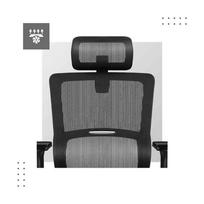 ergonomine biuro kede - Ergonominė biuro kėdė Mark Adler Expert 6.2, Juodos spalvos - 5 nuotrauka