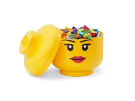 lego icons - Daiktadėžė LEGO Storage Head Boy - 2 nuotrauka