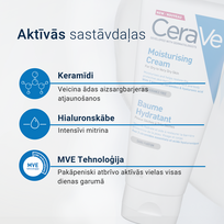 cerave drekinamasis veido kremas - CeraVe Moisturizing 177ml Moterims Kūno kremai - 2 nuotrauka