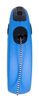 suns pavadeliais - FLEXI New Classic XS Cord 3 m mėlynas (Blue) automatinis pavadėlis - 4 nuotrauka