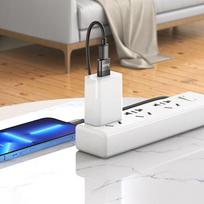 usb type c otg - Hoco UA17 USB-A to Type-C juodas - 3 nuotrauka