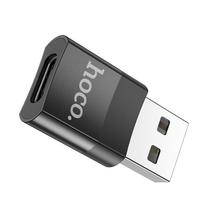 usb type c otg - Hoco UA17 USB-A to Type-C juodas - 4 nuotrauka