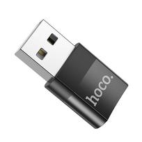 usb type c otg - Hoco UA17 USB-A to Type-C juodas - 5 nuotrauka