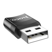 usb type c otg - Hoco UA17 USB-A to Type-C juodas - 7 nuotrauka