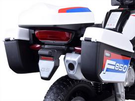 elektromobiliai vaikams bmw - Jokomisiada elektrinis motociklas BMW F850 GS, juodas (Black) - 4 nuotrauka