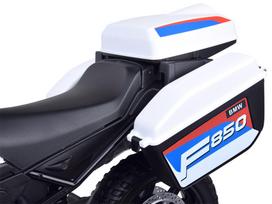 elektromobiliai vaikams bmw - Jokomisiada elektrinis motociklas BMW F850 GS, juodas (Black) - 12 nuotrauka