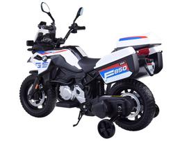 elektromobiliai vaikams bmw - Jokomisiada elektrinis motociklas BMW F850 GS, juodas (Black) - 13 nuotrauka