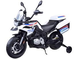 elektromobiliai vaikams bmw - Jokomisiada elektrinis motociklas BMW F850 GS, juodas (Black) - 15 nuotrauka