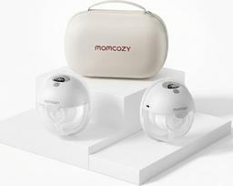 belaidis pientraukis - Momcozy M5 Smart belaidis elektrinis pientraukis, laisvų rankų, DoubleFit, Raudonas (Red) - 2 nuotrauka