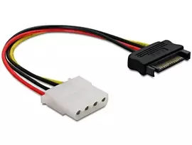 12 pin kabelis - Delock Cable SATA / Molex 0.12 m - 2 nuotrauka