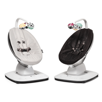4moms supynes mamaroo - 4MOMS MAMAROO 5 Elektroninės sūpynės, Classic Grey - 2 nuotrauka