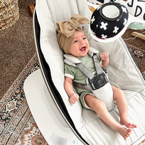 4moms supynes mamaroo - 4MOMS MAMAROO 5 Elektroninės sūpynės, Classic Grey - 3 nuotrauka