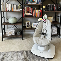 4moms supynes mamaroo - 4MOMS MAMAROO 5 Elektroninės sūpynės, Classic Grey - 5 nuotrauka