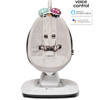 4moms supynes mamaroo - 4MOMS MAMAROO 5 Elektroninės sūpynės, Classic Grey - 9 nuotrauka