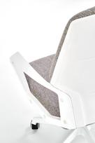 offici kede - Halmar Office Chair Spin 2 White/Beige - 6 nuotrauka