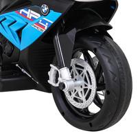 vaikiskas motociklas - Vaikiškas elektrinis motociklas BMW HP4, mėlynas - 3 nuotrauka