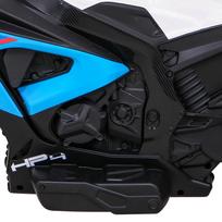 vaikiskas motociklas - Vaikiškas elektrinis motociklas BMW HP4, mėlynas - 12 nuotrauka