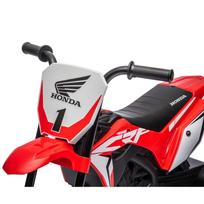 akumuliatorinis vaiku motociklas - Vaikiškas elektrinis motociklas Milly Mally HONDA CRF 450R, raudonas (Red) - 8 nuotrauka