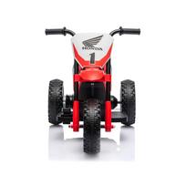 akumuliatorinis vaiku motociklas - Vaikiškas elektrinis motociklas Milly Mally HONDA CRF 450R, raudonas (Red) - 9 nuotrauka